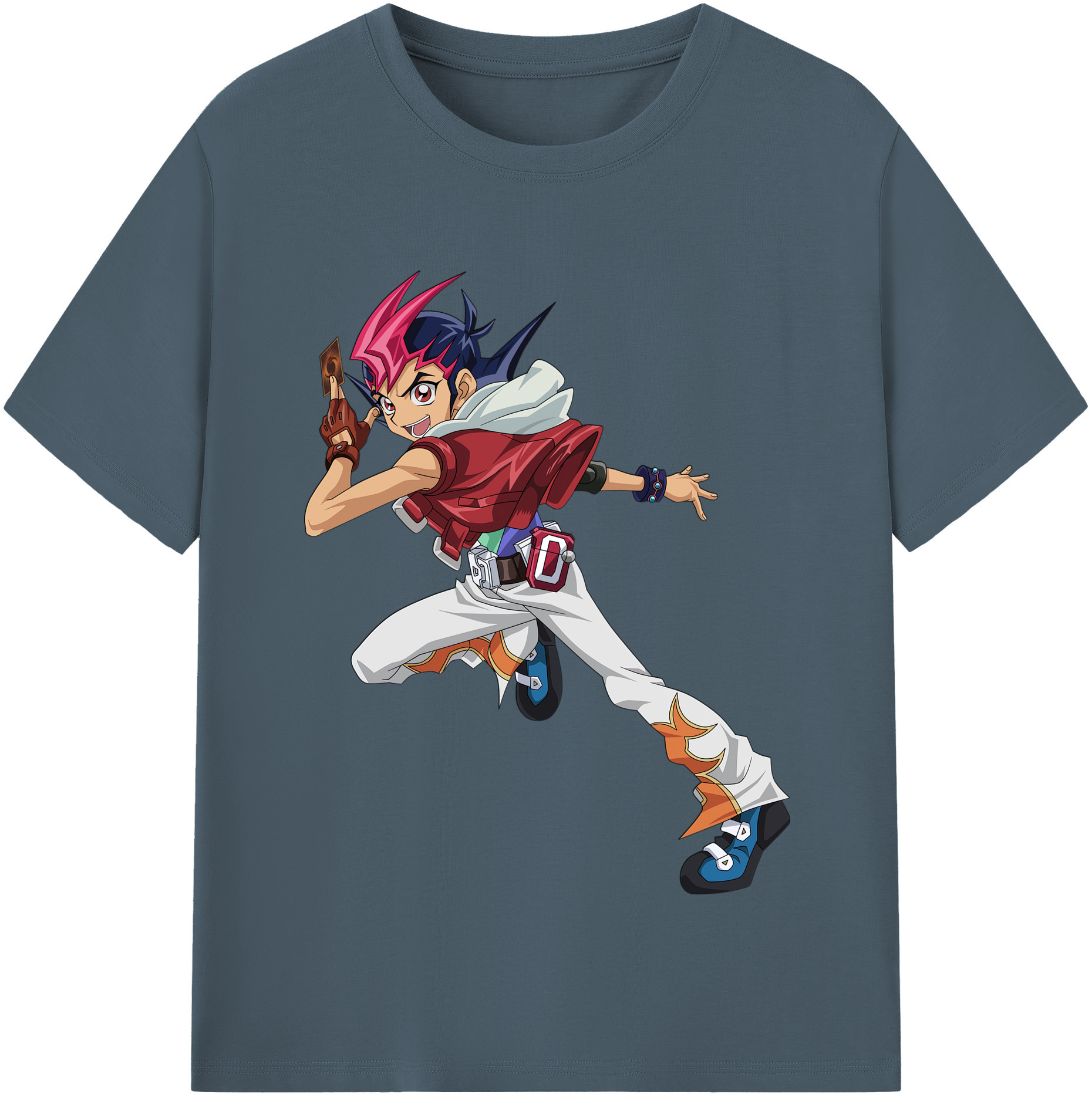（画像用） 遊☆戯☆王 Yu-Gi-Oh! 綿100％半袖Tシャツ（フロントプリント）